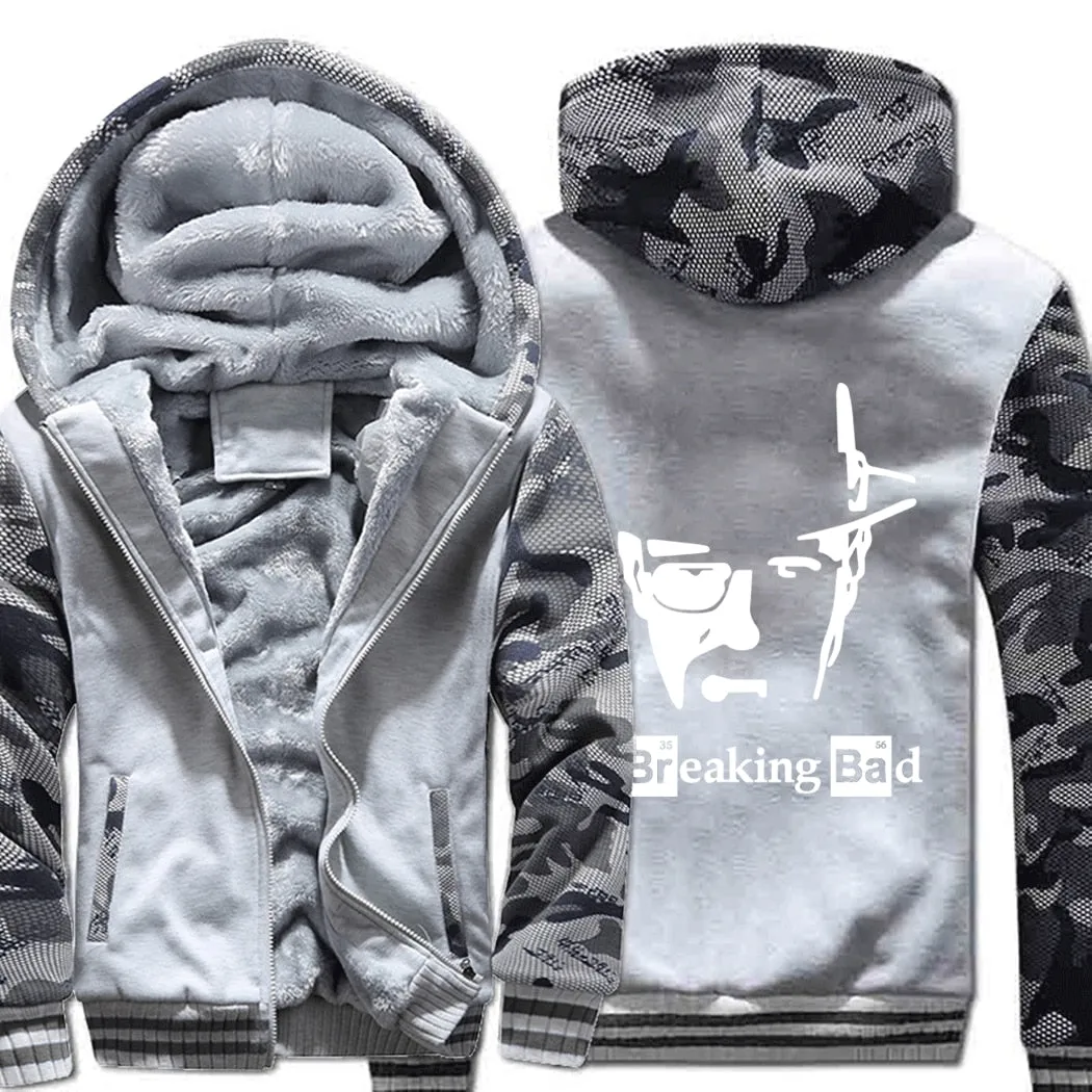 2019 Breaking Bad Men's jackets Hip Hop coats thick zip keep warm hoodies I Am The One Who Knocks Heisenberg sweatshirts Homme
