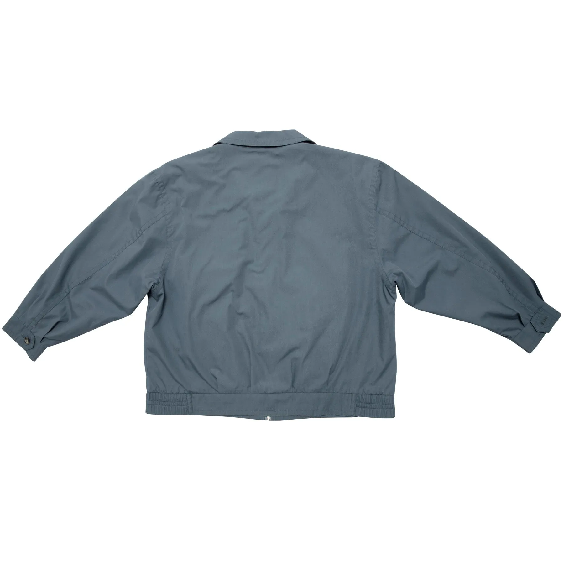 80s Coated Plain Weave Harrington Jacket