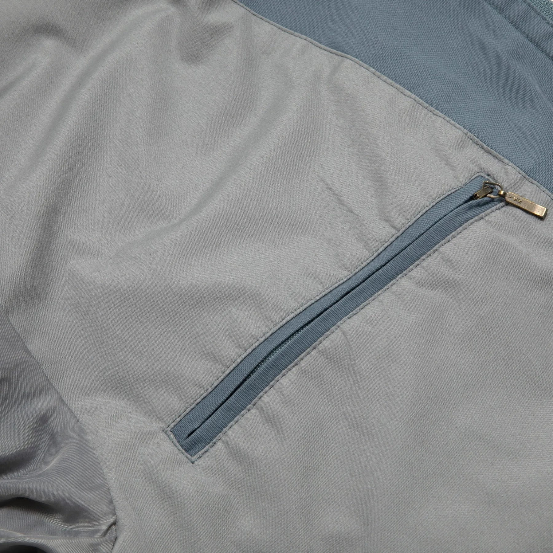 80s Coated Plain Weave Harrington Jacket