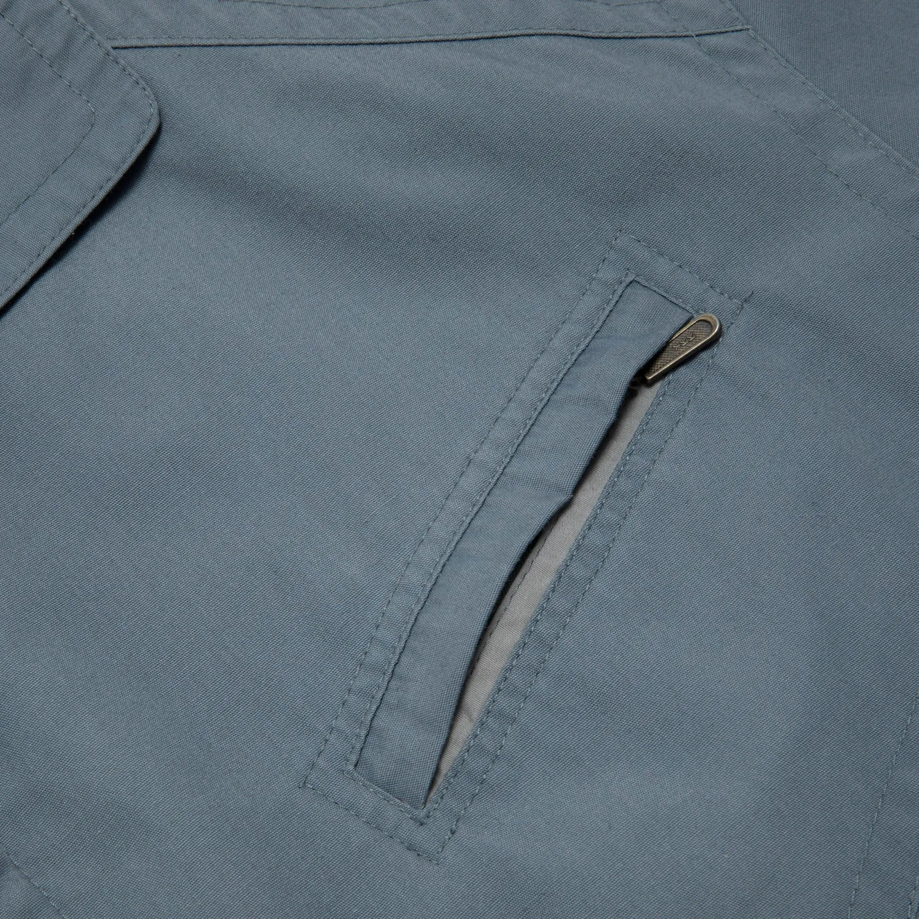 80s Coated Plain Weave Harrington Jacket