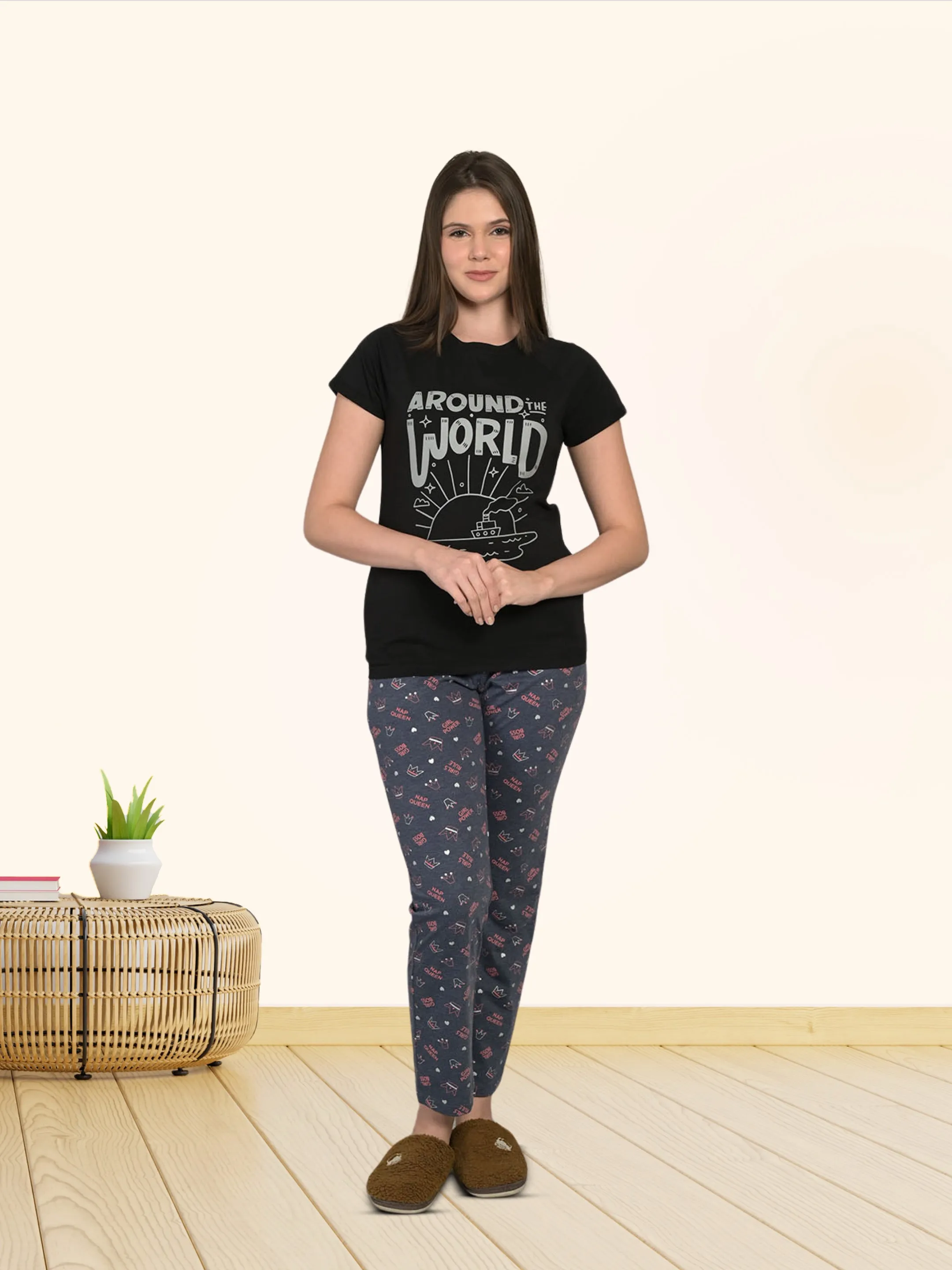 Black HT Half Sleeve T-Shirt