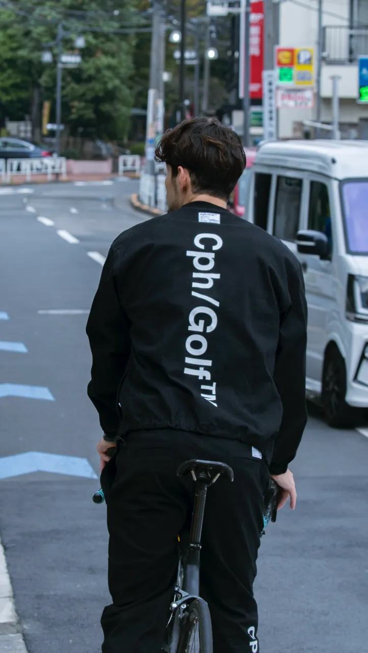 #COTTON TRACK JOGGER PANTS BLACK
