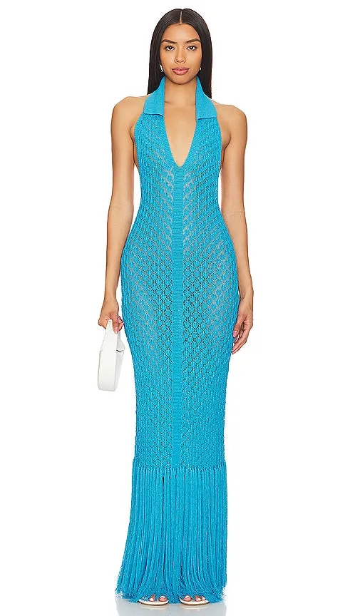 DEVON WINDSOR Nikita Dress in Blue
