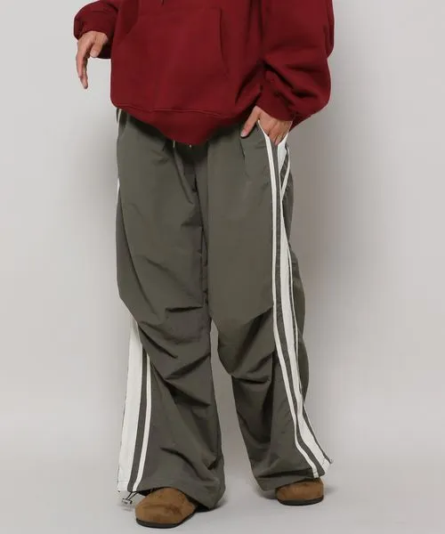 MEN'S NYLON TRACK PANTS