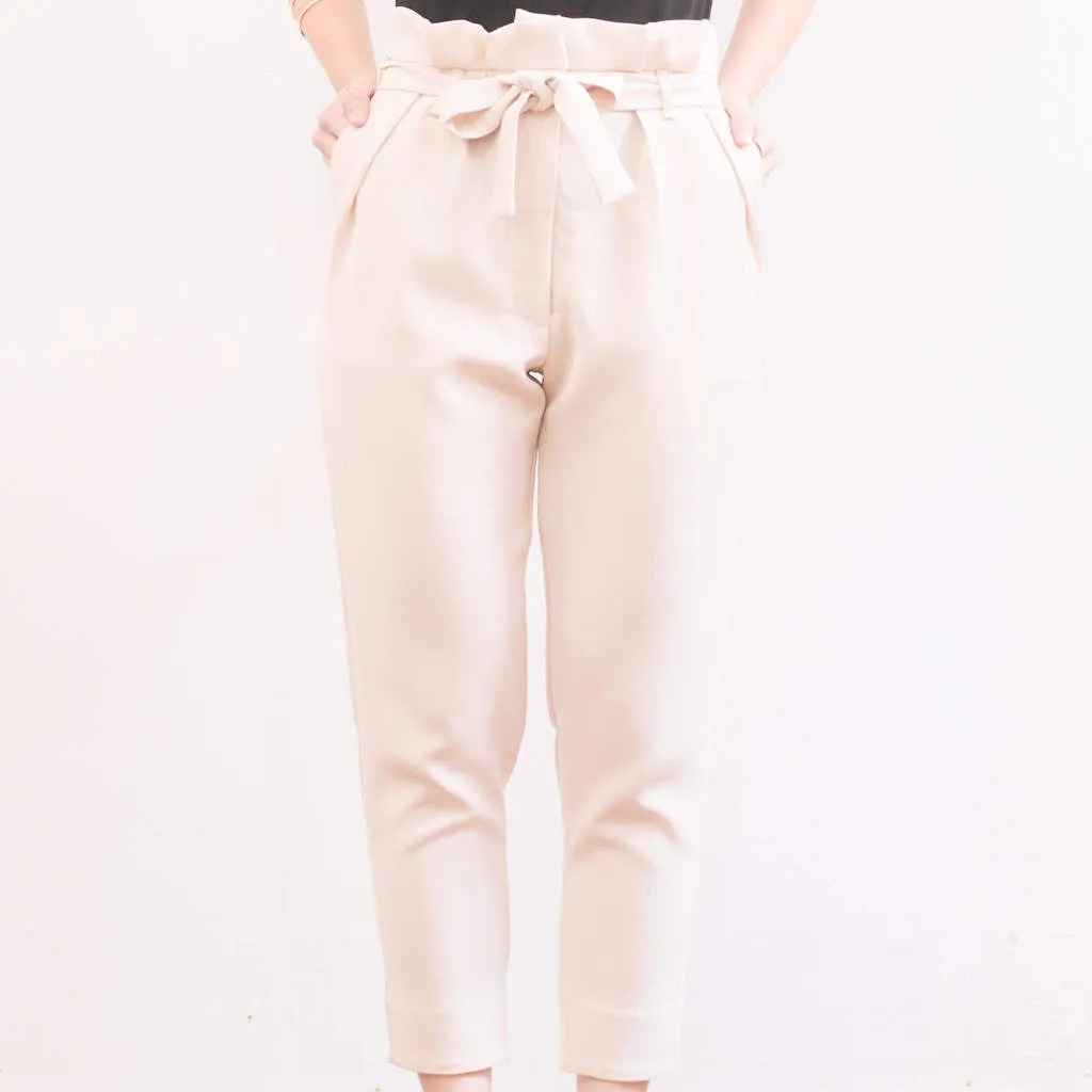 [Online Classes] Paperbag Pants with Zipper Fly & Pockets