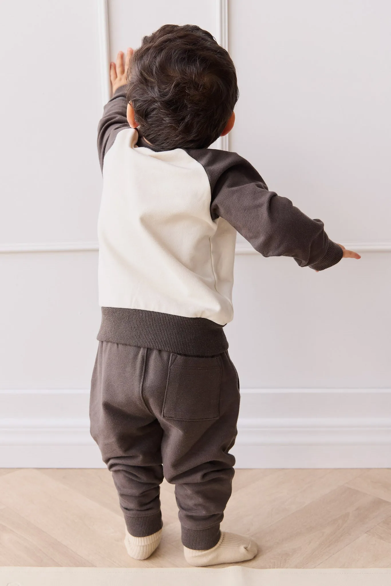 Organic Cotton Jalen Track Pant - Pinecone