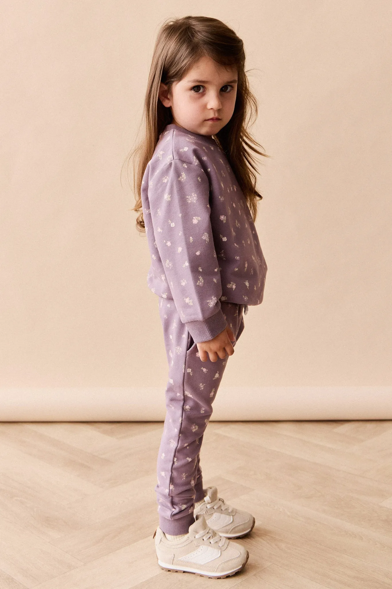 Organic Cotton Morgan Track Pant - Polly Gray Ridge