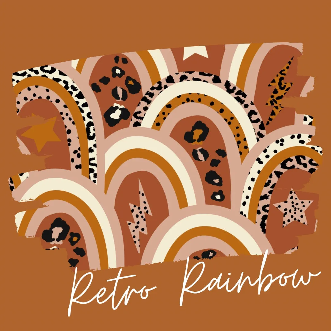 Retro Rainbow Lounge Set