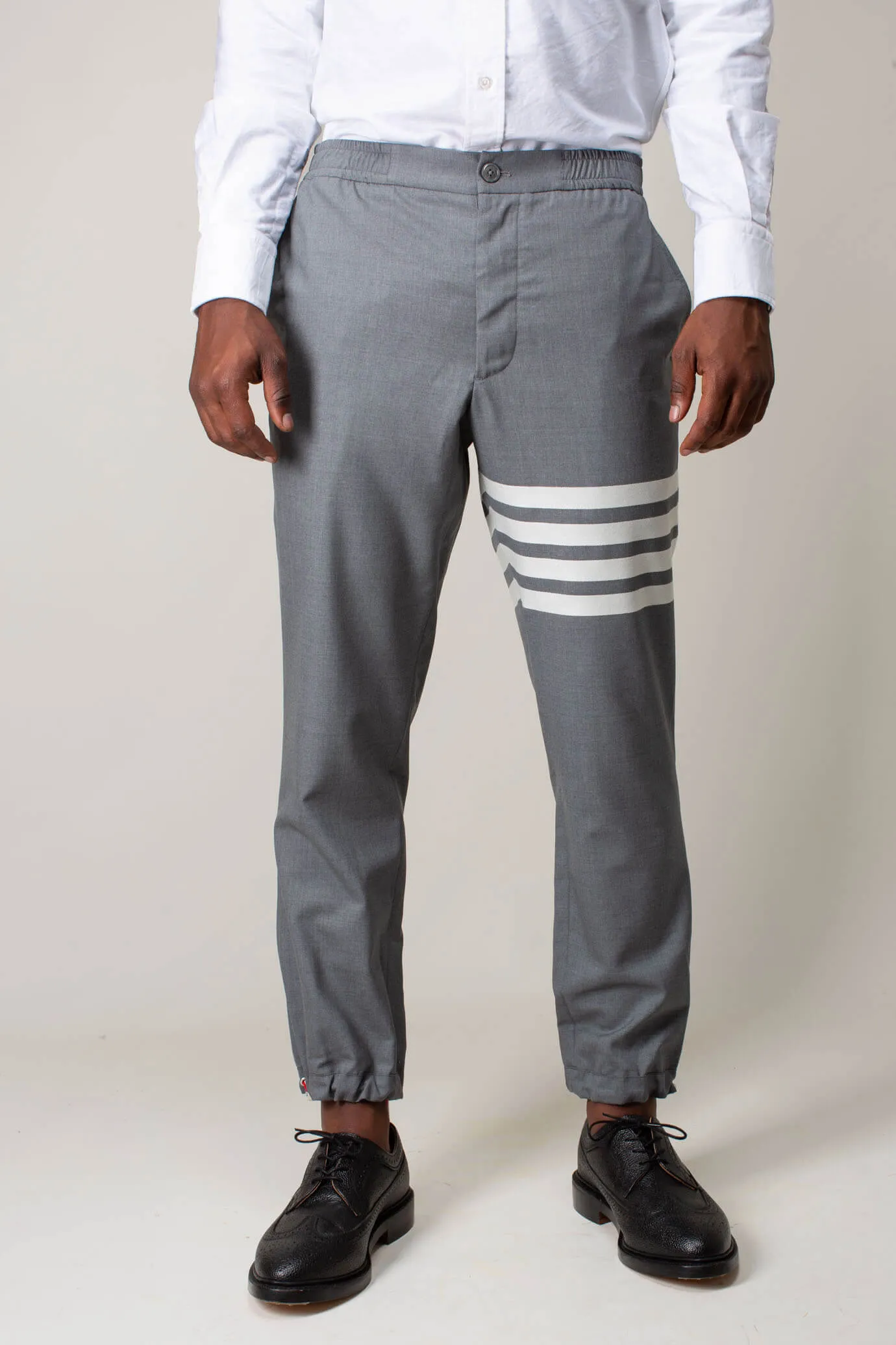 Track Trouser Elastic Waist med