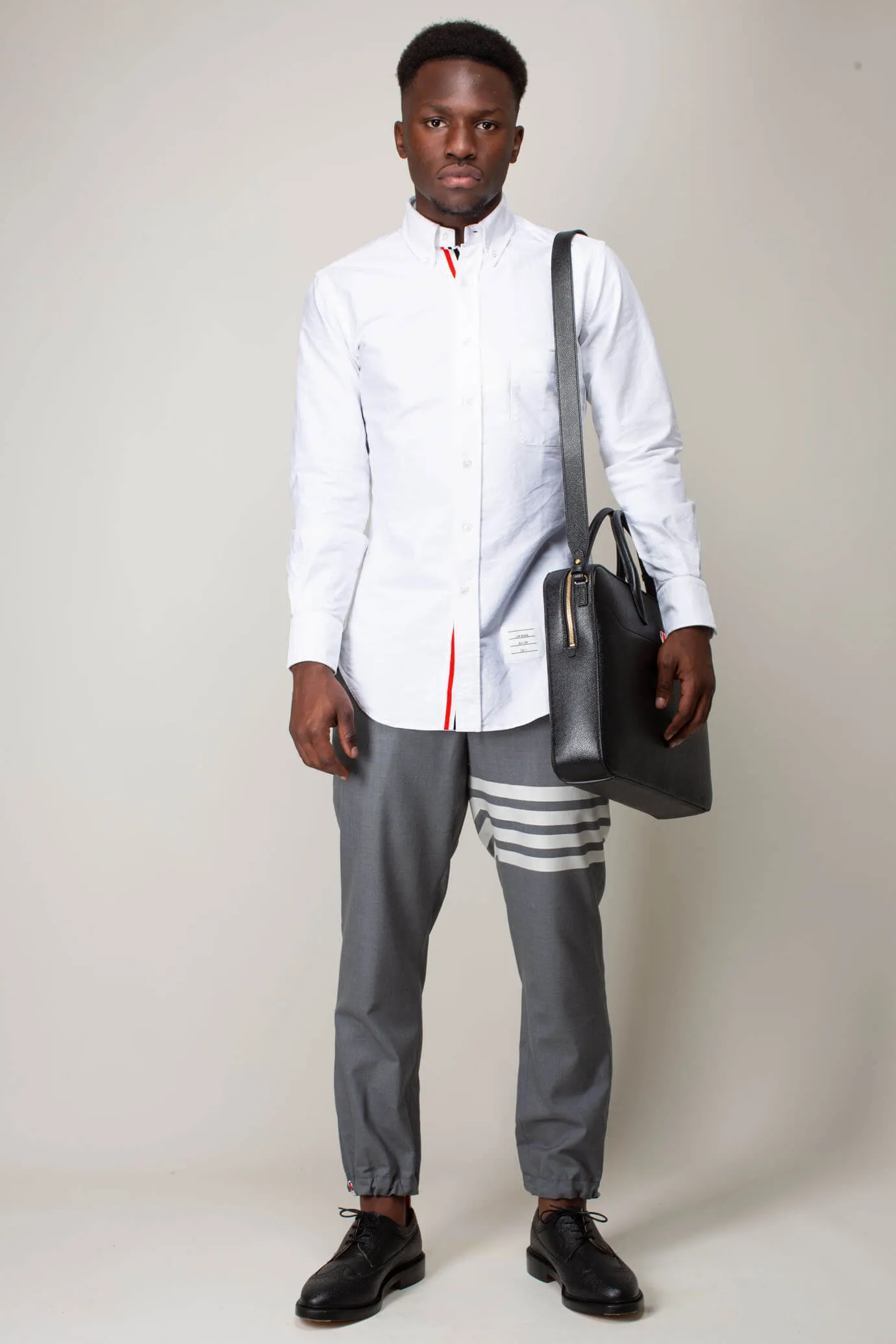 Track Trouser Elastic Waist med