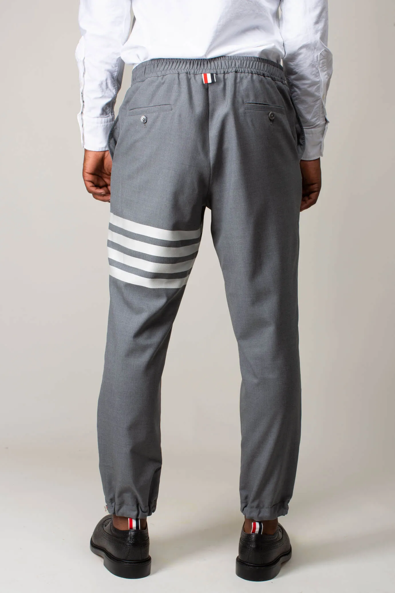 Track Trouser Elastic Waist med