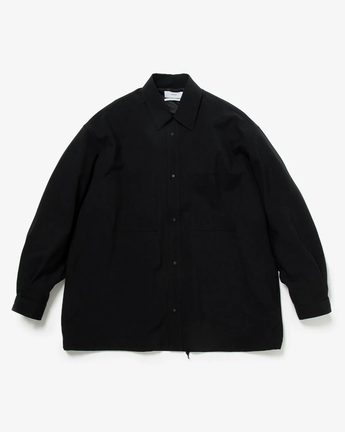 TROPICAL WOOL SHIRT JACKET