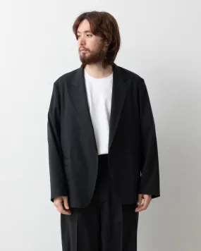 WASHED WOOL VOILE CARDIGAN JACKET