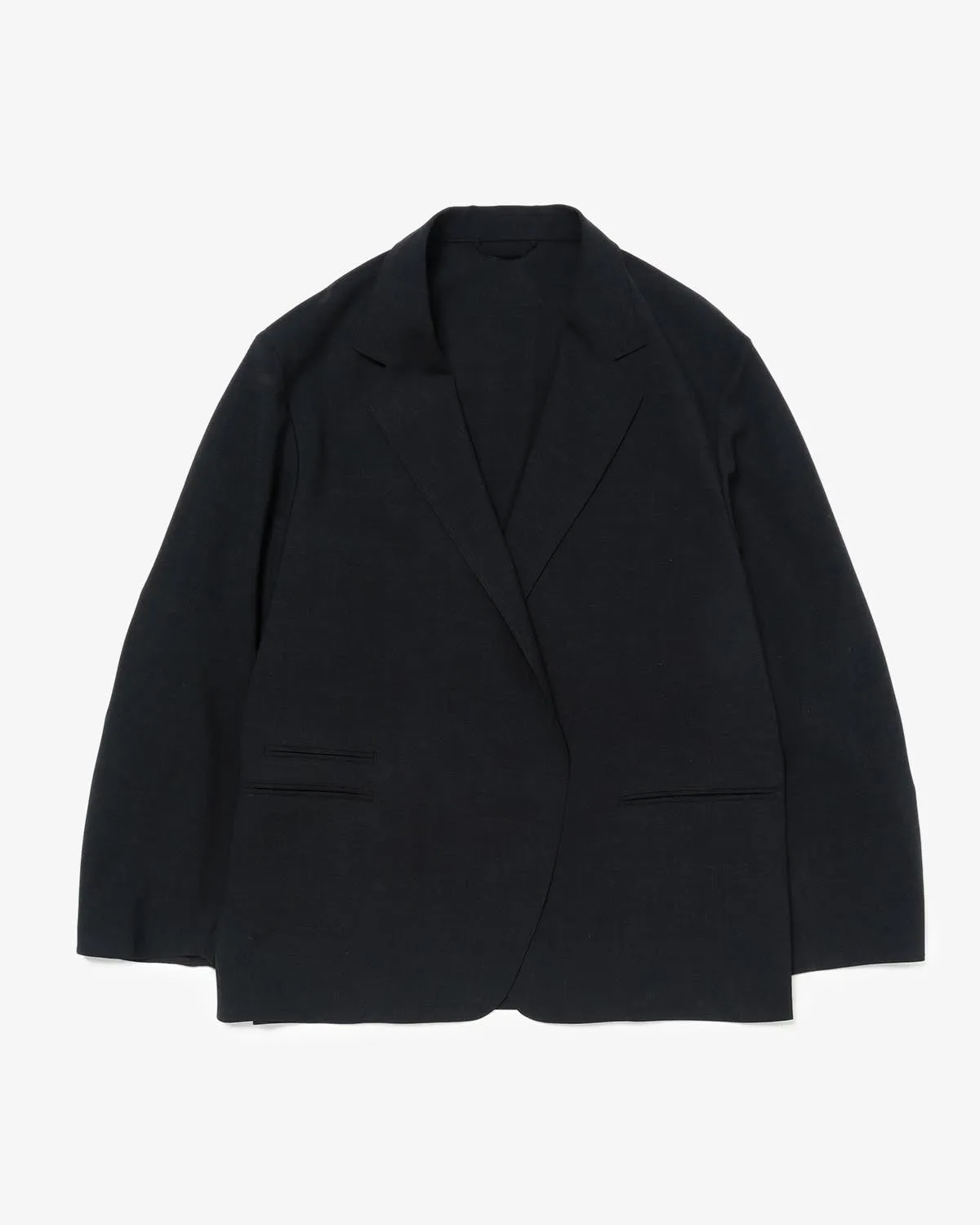 WASHED WOOL VOILE CARDIGAN JACKET
