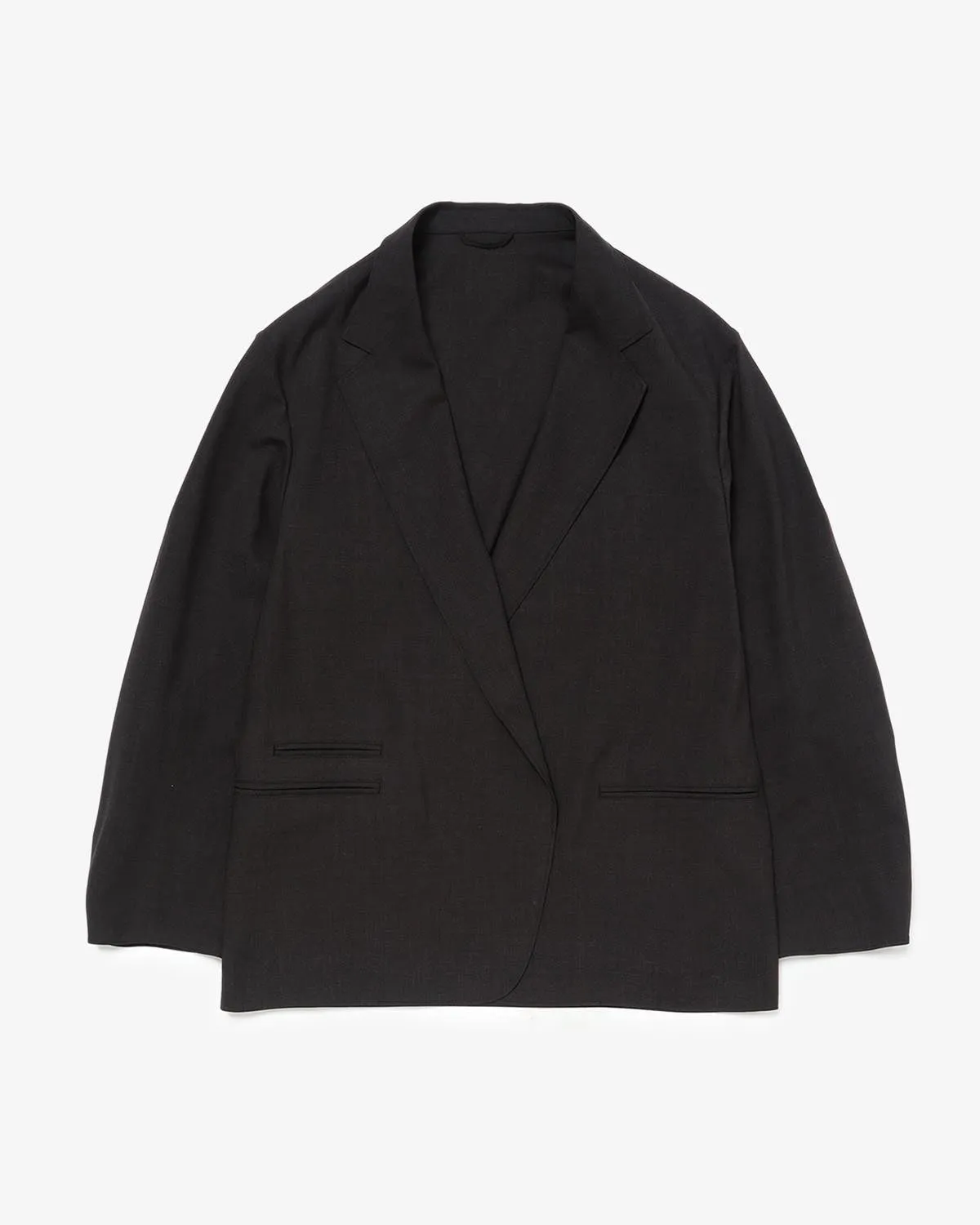WASHED WOOL VOILE CARDIGAN JACKET