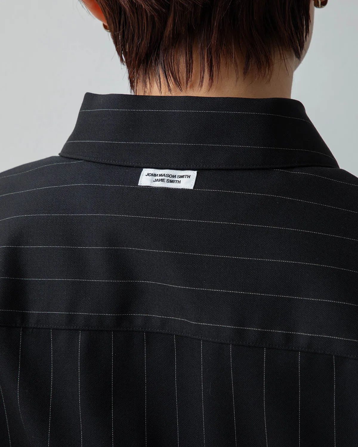 WOOL FRONT ZIP BLOUSON