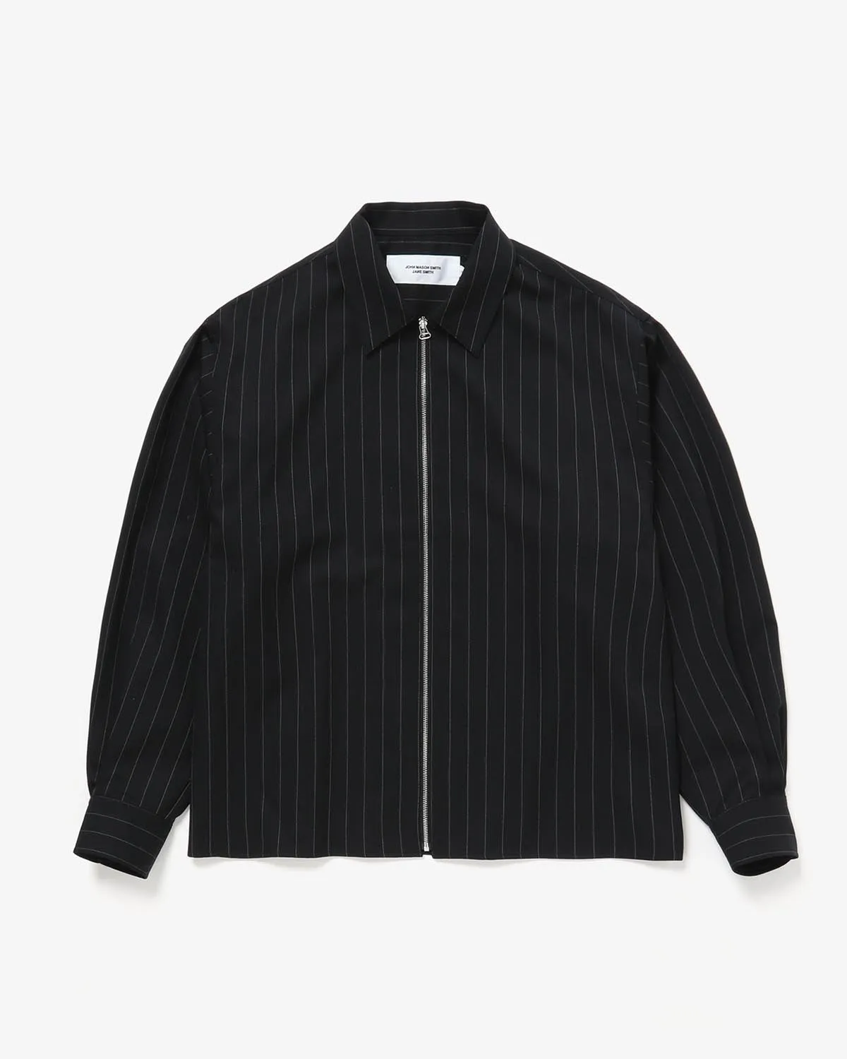 WOOL FRONT ZIP BLOUSON