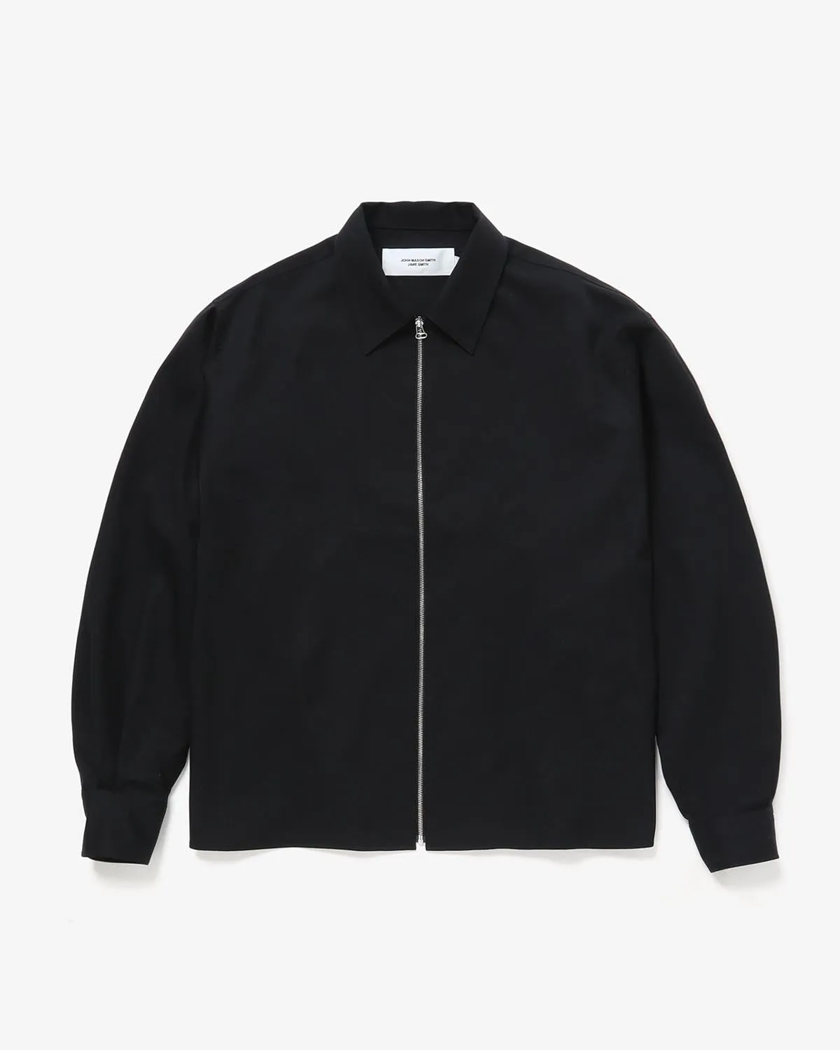 WOOL FRONT ZIP BLOUSON